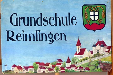 Schild Grundschule Reimlingen