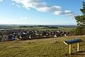 Geotop Kalvarienberg, Huisheim-Gosheim, Aussicht vom Kalvarienberg