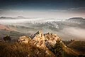 Rollenbergfelsen, Nebellandschaft